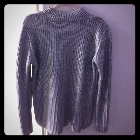 ROMEO+JULIET COUTURE•SILVER SPUN SWEATER•GC - Picture 4 of 8